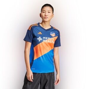 Adidas FC Cincinnati Women's Legacy Kit Soccer Jersey - Large